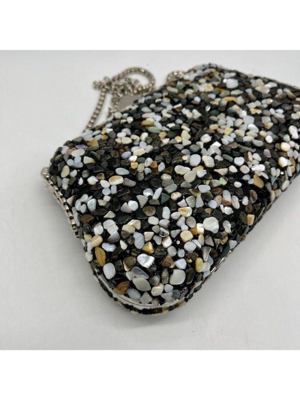 Nina Rock Candy Minaudiere Crystal Life Lock Clutch Bag - Picture 7 of 11